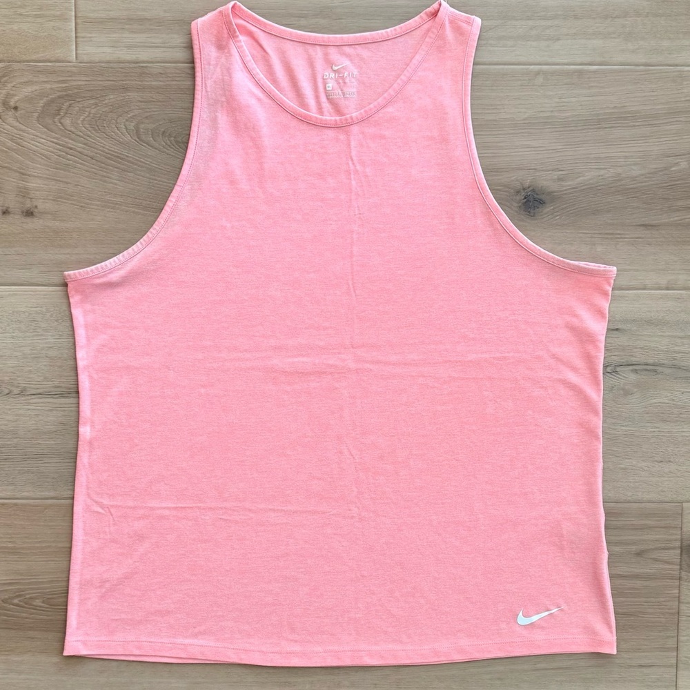 NIKE Dri-FIT Light Orange Tank Top Size XL